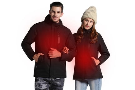 Adults' USB Heated Coat- 6 Colour Options