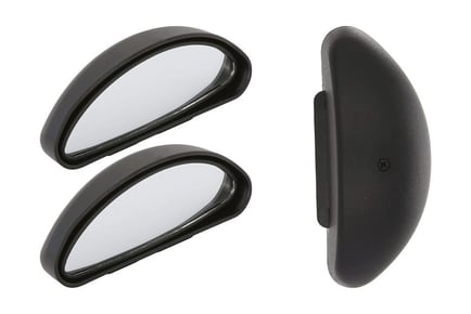 Adjustable Blindspot Mirror - Great for Vans, Cars, Towing & Reversing!