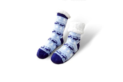 Women's Christmas Fluffy Socks - 3 Options!