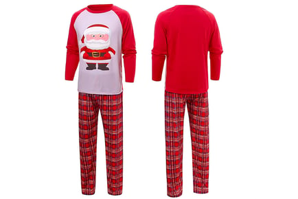 Family Matching Santa Christmas Pyjamas - Adults, Children