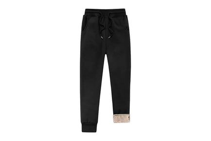 Men's Casual Thermal Fleece-Lined Trousers