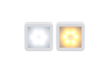 LED Motion Sensor Night Light - 1, 2 or 4