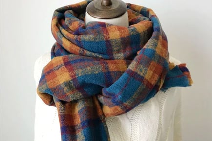 Women's Cosy Plaid Scarf - Choose from 4 Colours!