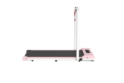 Shock-Absorbing Electric Treadmill - Pink or Grey