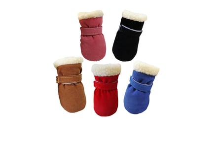 Dog's Winter Boots - 4 Sizes, 3 Colours