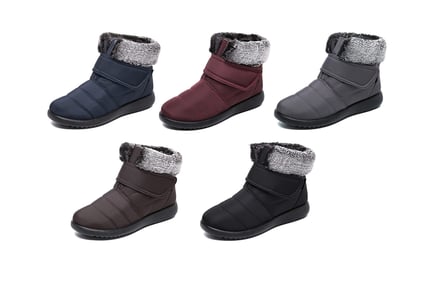 Faux Fur Lined Snow Boots - 5 Colours & 8 Sizes!