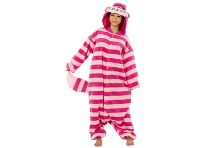 One-Piece Cheshire Cat Pyjamas - In 4 Sizes