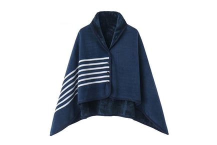 Multi-Function Thermal Cape Poncho - White, Blue, Red or Navy!