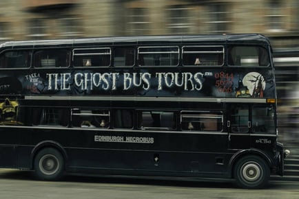 Ghost Bus Tour Ticket for 2 - Edinburgh, London or York - Summer Holiday Availability!