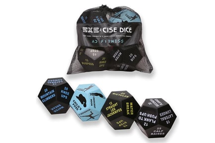 4 Yoga & Exercise Dice