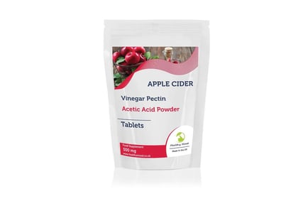 Apple Cider Vinegar Tablet Pack - 3, 6 or 16 Month Supply!