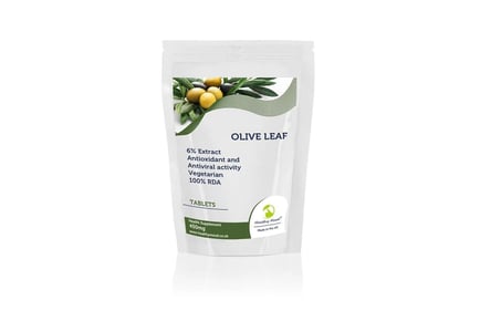 Olive Leaf 450mg Tablets - Up to 16mth Supply!