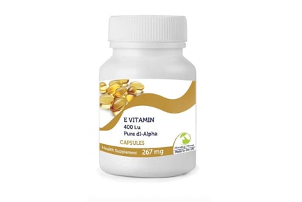 Vitamin E Capsules - Up to 16mth Supply!