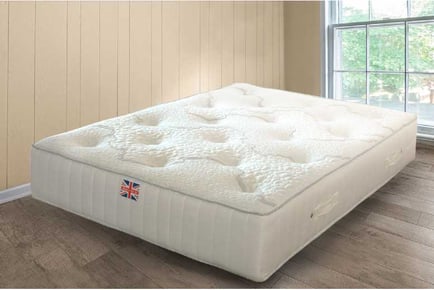 Luxury Deep Memory Foam Sprung Mattress