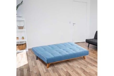 Italian style 3 Seater Fabric Sofa Bed