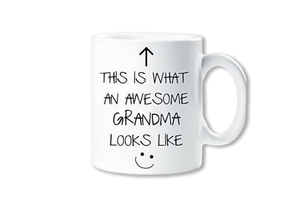 'This Is What An Awesome Grandma Looks Like' Mug