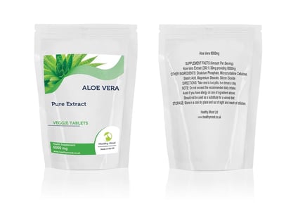 Aloe Vera Extract Tablets - 3, 6 or 16 Month Supply!