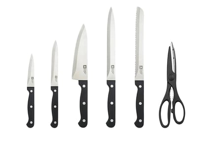 Richardson Sheffield Five Piece Knife Set with Scissors!