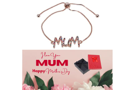 Multi-coloured Mum Bracelet+MD Box