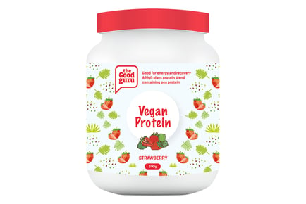 Vegan Strawberry Protein Powder - 1 or 2 500g Packs!