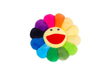 Smiley Sunflower Cushion - 4 Colours, 2 Sizes