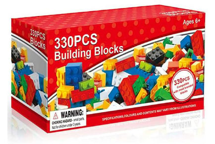 330Pcs Kid Building Blocks