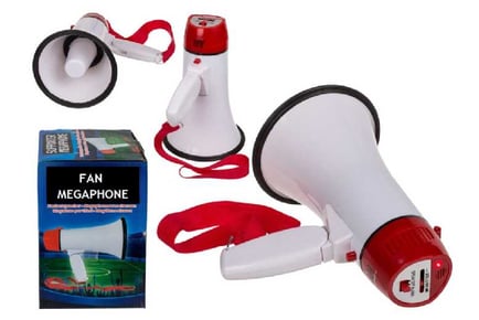 Fan Supporters Megaphone