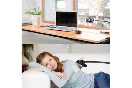 Flexible Long Arm Phone Clip Holders