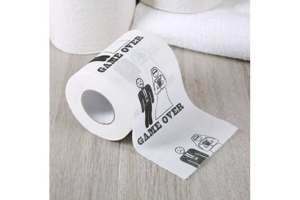 GAME OVER TOILET PAPER
