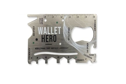 Wallet Hero Metal Tool