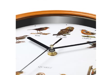 Singing Birds Wall Clock