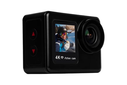 4K 60FPS Dual Screen WiFi Waterproof Sports Action Camera