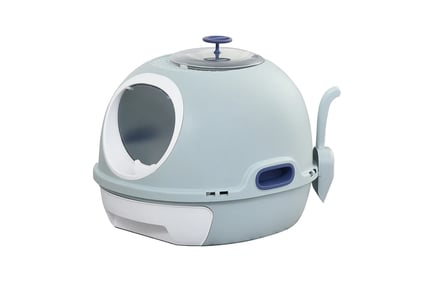 Cat Litter Box - Blue