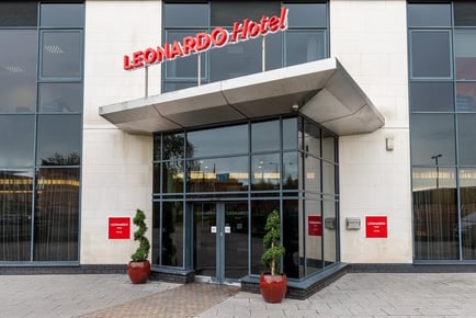 4* Leonardo Hotel Derby, Breakfast & Welcome Drinks for 2