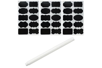 24-Piece Clear Plastic Clip Lock Food Storage Set