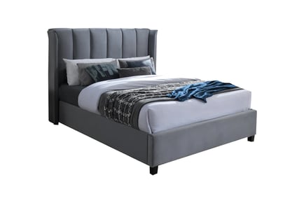 4ft6 Double Velvet Ottoman Bed Frame