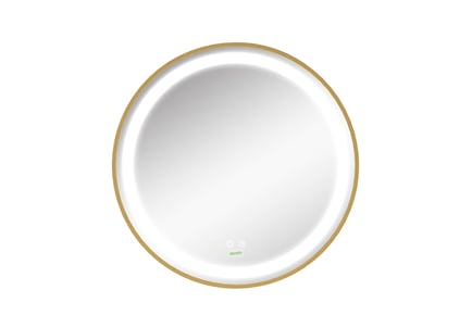Round LED Bathroom Touchscreen Mirror