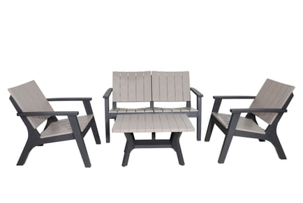 Two-Seater Or Four-Seater Garden Furniture Set