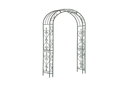 Metal Garden Trellis Arch - For Roses & Climbing Plants