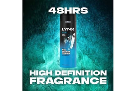 Lynx XL 48-Hour Spray Deodorant, 3x200ml