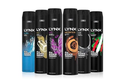 Lynx XXL Body Spray 48Hour Deo, 3x250ml