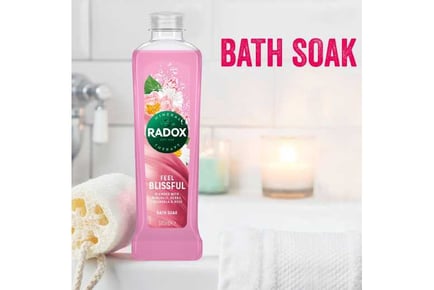 Radox Feel Blissful Bath Soak, 6x500ml