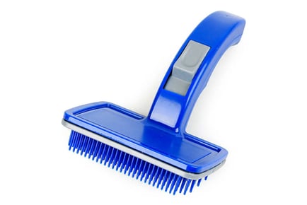 Pet Self-Cleaning Grooming Brush - Small or Large, 1 or 2