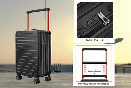 Hard Shell Suitcase with TSA Lock - 2 Colours!