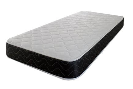 Memory Foam Wavy Spring Mattress - 5 Sizes Available