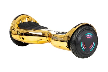Self-Balancing Hoverboard with LED Lights and Bluetooth Speaker!