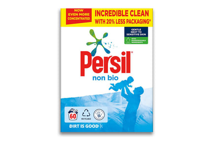 Persil Non-Bio Washing Powder 1 or 2 PK