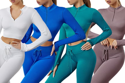 Women's Seamless Yoga Set - 7 Colours