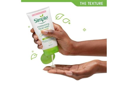 Simple Face Wash 150ml Moisturising