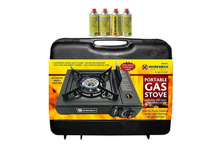 Portable Gas Cooker Stove - 3 Options!